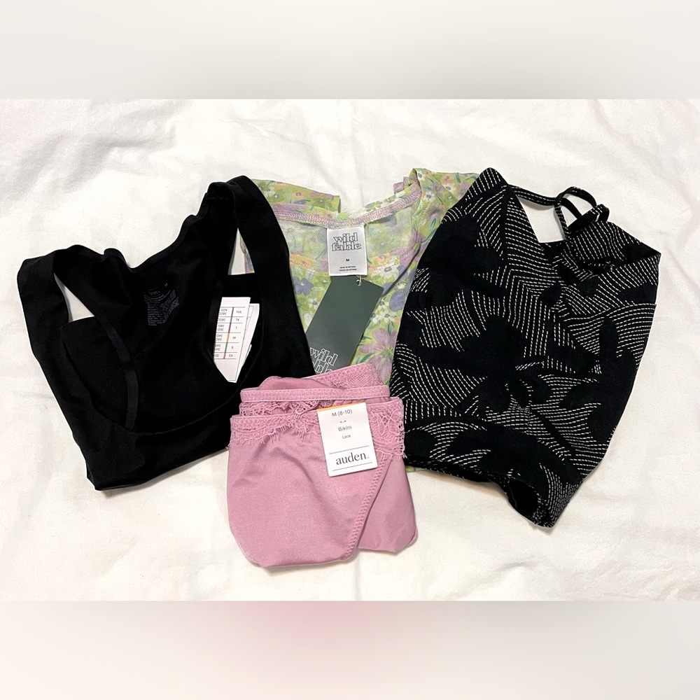 WILD FABLE AUDEN UNIVERSAL THREAD LOT Bundle Intimates Size M